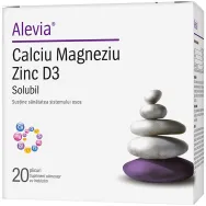 Calciu Magneziu Zinc solubil 20pl - ALEVIA