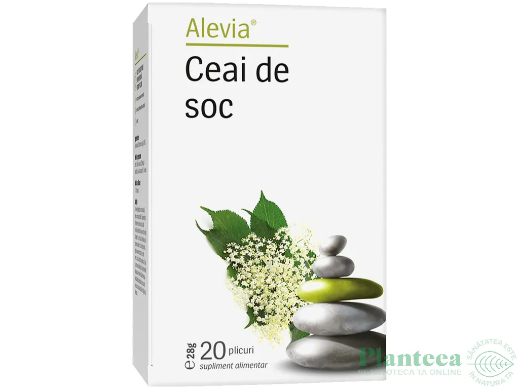 Ceai soc flori 20dz - ALEVIA