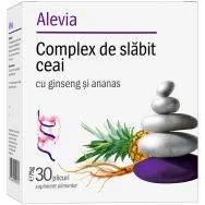 Ceai complex slabit ginseng ananas 30dz - ALEVIA