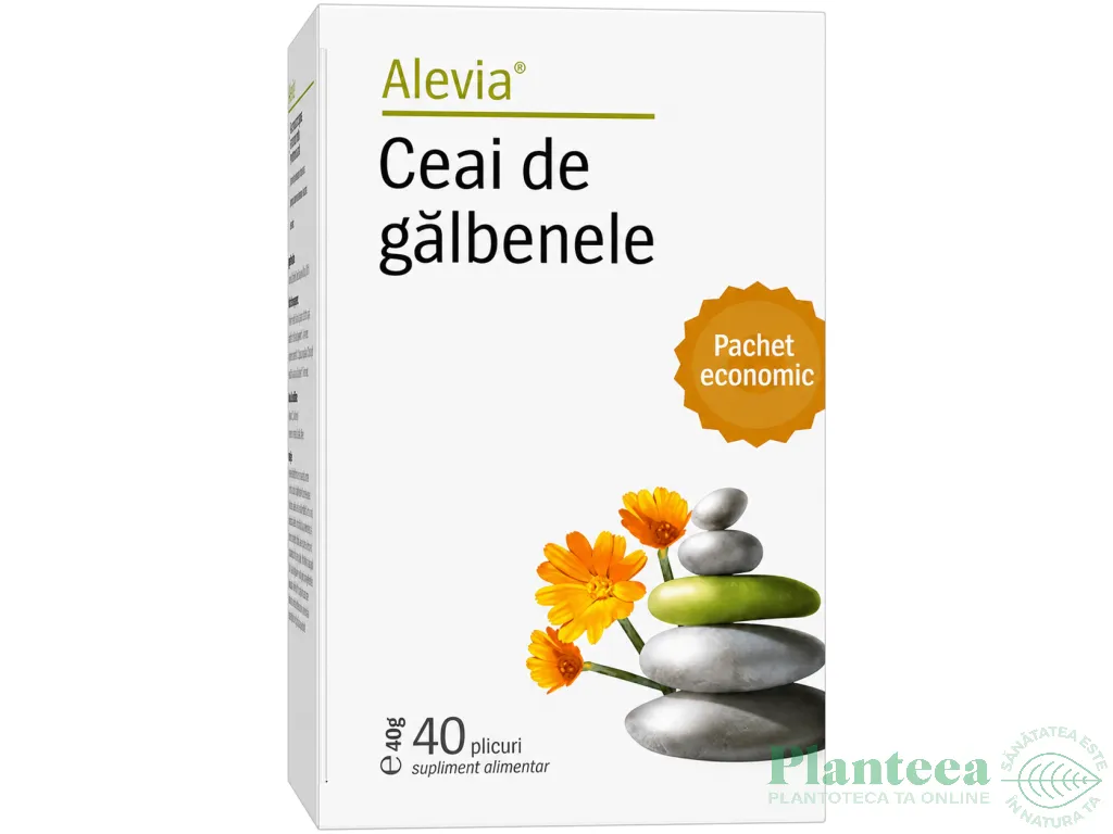 Ceai galbenele 40dz - ALEVIA
