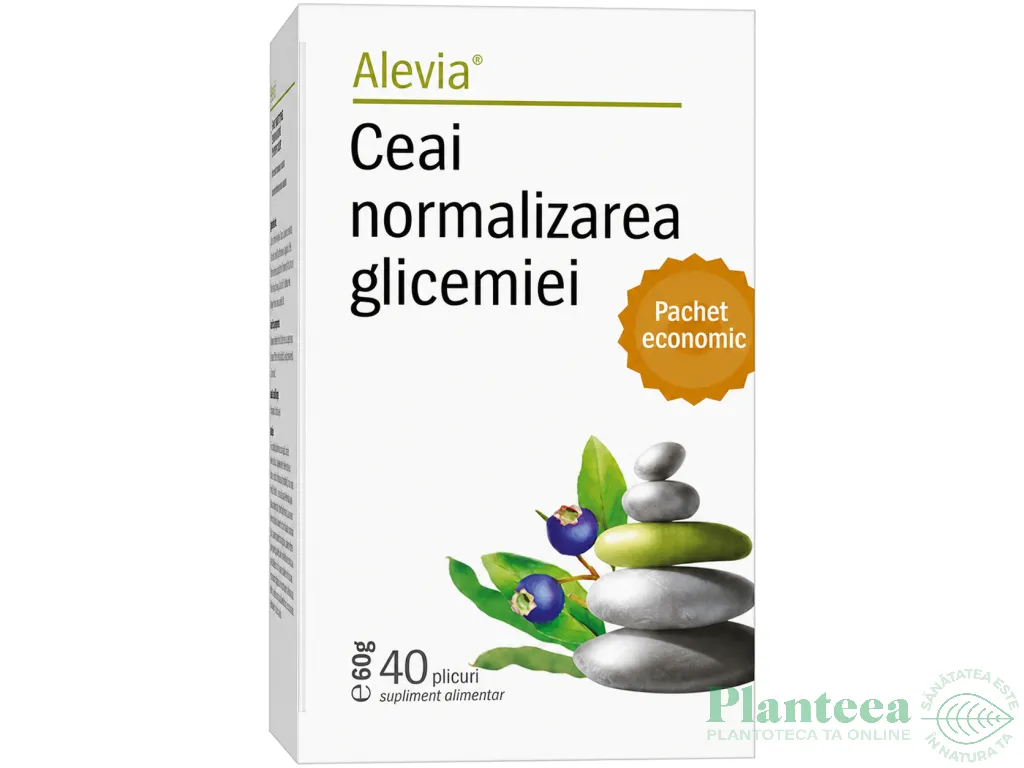 Ceai normalizarea glicemiei 40dz - ALEVIA