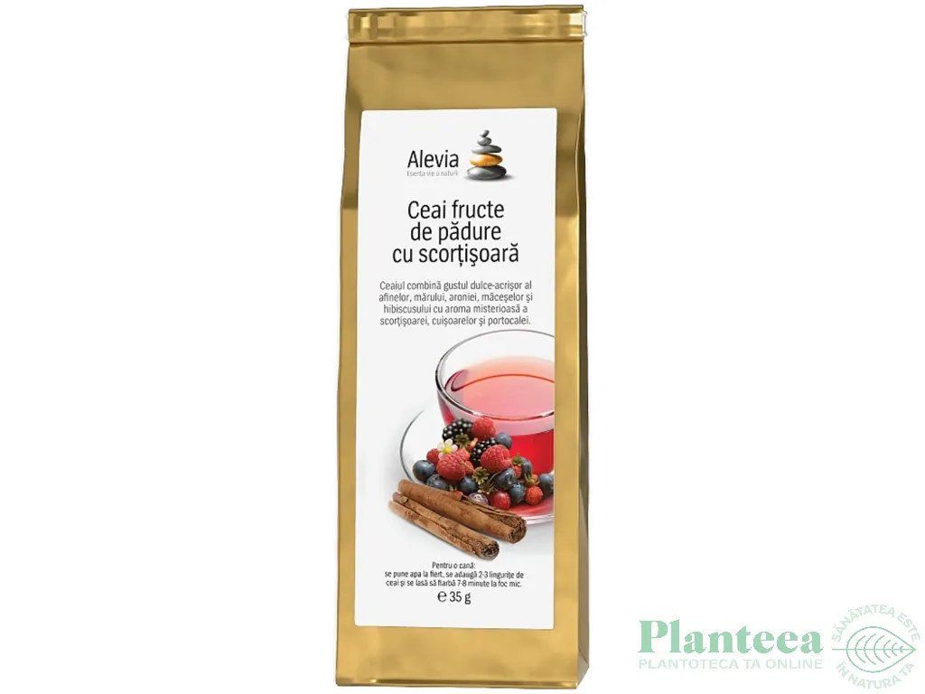 Ceai fructe padure scortisoara 35g - ALEVIA