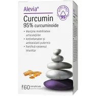 Curcumin 95% curcuminoide 60cp - ALEVIA