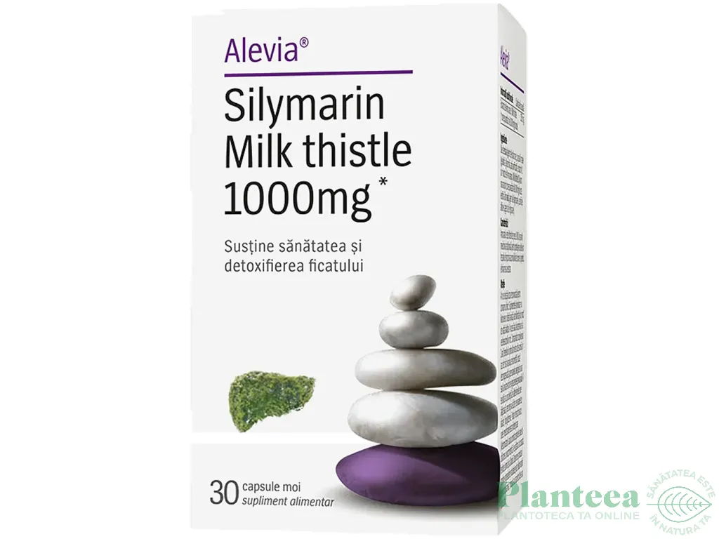 Silimarina [Milk thistle] 1000mg 30cps - ALEVIA