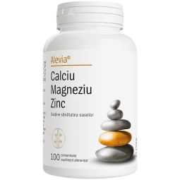 Calciu Mg Zn 100cp - ALEVIA