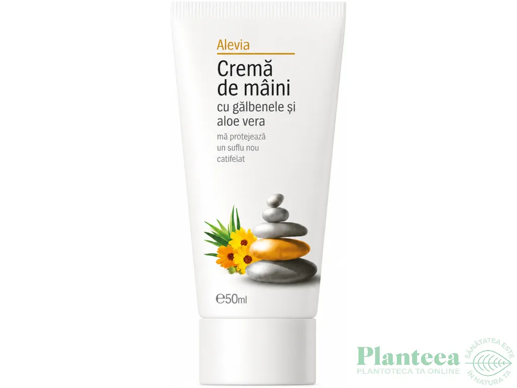 Crema maini galbenele aloe vera 50ml - ALEVIA