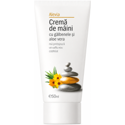 Crema maini galbenele aloe vera 50ml - ALEVIA