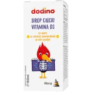 Sirop calciu D3 copii Dodino 150ml - ALEVIA