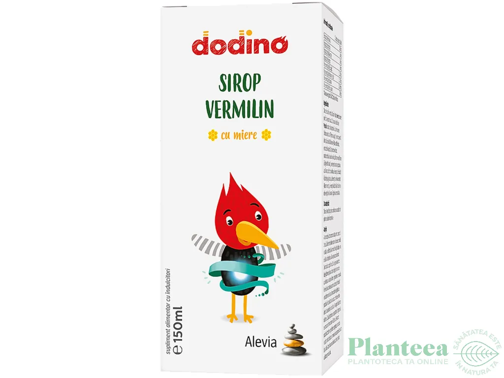 Sirop Vermilin copii Dodino 150ml - ALEVIA