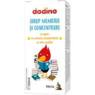 Sirop memorie concentrare copii Dodino 150ml - ALEVIA