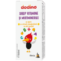 Sirop vitamine multiminerale copii Dodino 150ml - ALEVIA