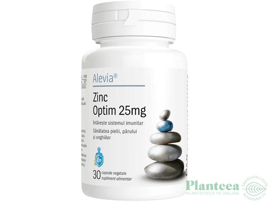 Zinc 25mg Optim 30cps - ALEVIA