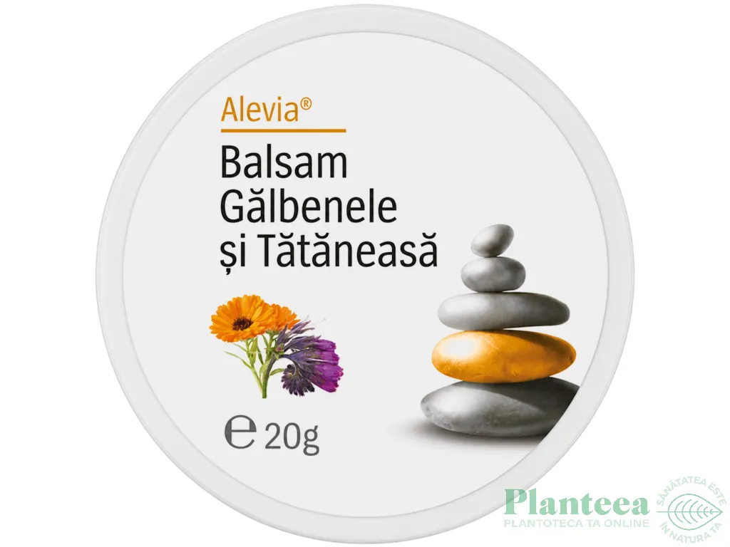 Balsam galbenele tataneasa 20g - ALEVIA