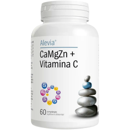 CaMgZn vitamina C 60cp - ALEVIA