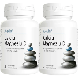 Pachet Calciu Mg D 2x30cp - ALEVIA