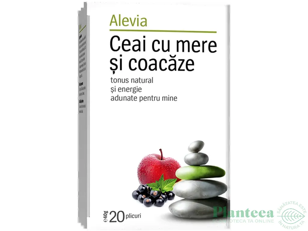 Ceai cu mere coacaze 20dz - ALEVIA