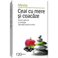 Ceai cu mere coacaze 20dz - ALEVIA
