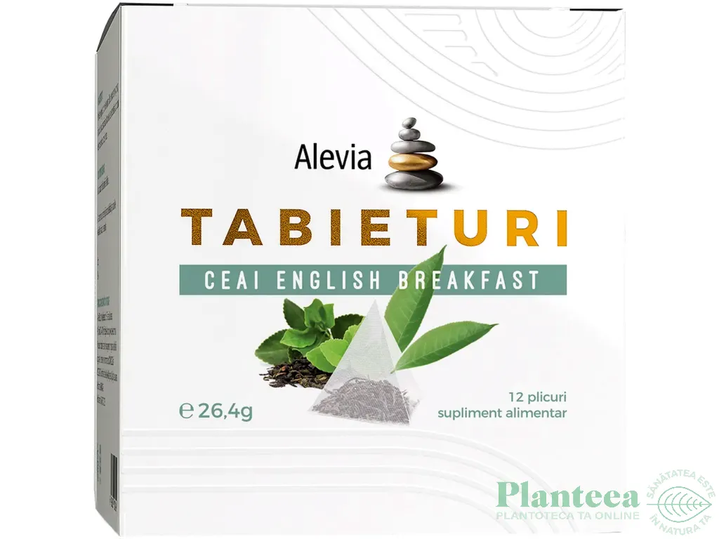 Ceai negru english breakfast Tabieturi 12dz - ALEVIA