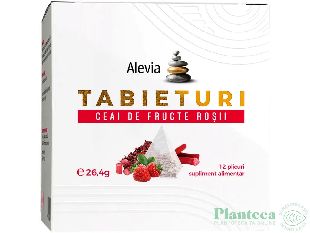 Ceai fructe rosii Tabieturi 12dz - ALEVIA