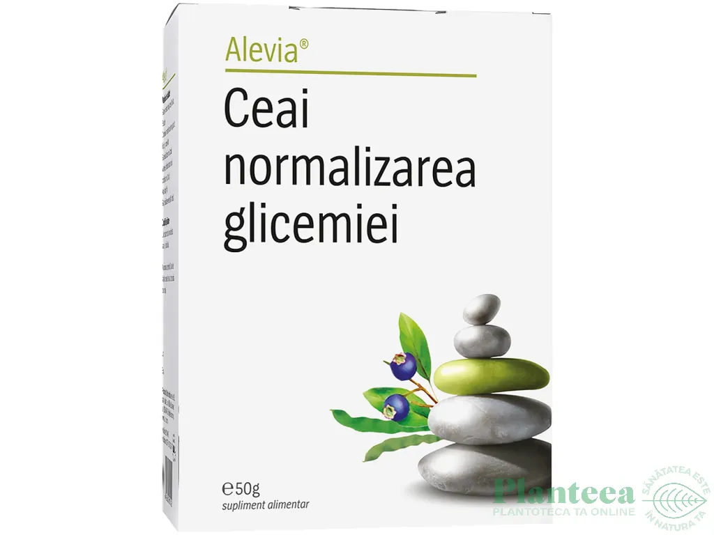 Ceai Normalizarea glicemiei 50g - ALEVIA