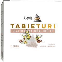 Ceai rooibos creme brule Tabieturi 12dz - ALEVIA
