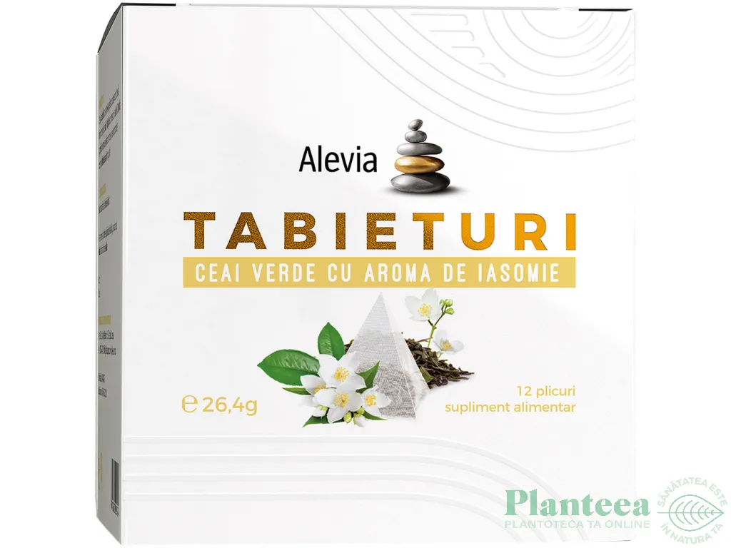 Ceai verde iasomie Tabieturi 12dz - ALEVIA