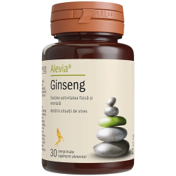 Ginseng panax 50mg 30cp - ALEVIA