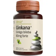 Ginkgo biloba 80mg Ginkana forte 30cp - ALEVIA