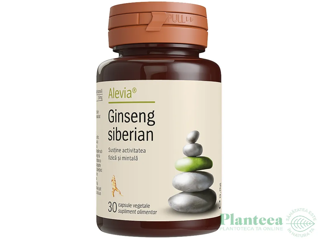 Ginseng siberian 250mg 30cps - ALEVIA