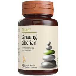 Ginseng siberian 250mg 30cps - ALEVIA