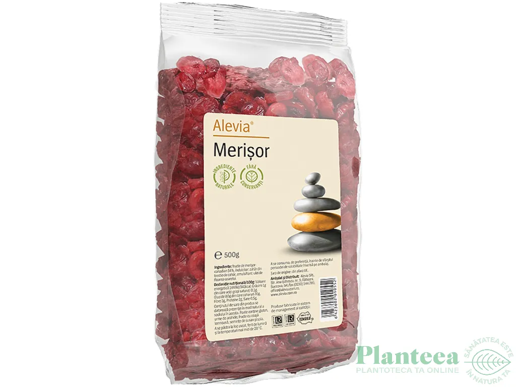 Merisor canadian confiat 500g - ALEVIA