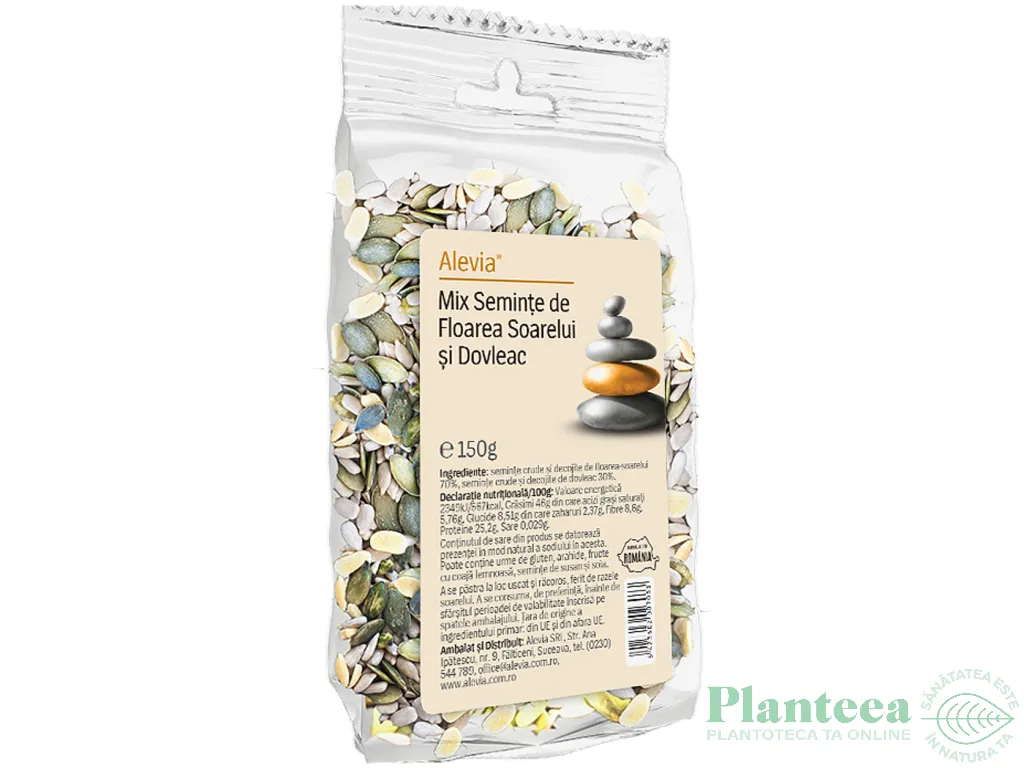 Mix seminte fl soarelui dovleac 150g - ALEVIA