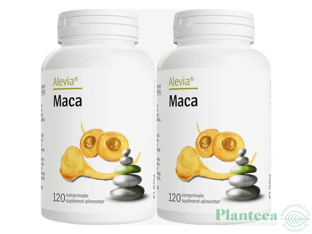 Pachet Maca 2x120cp - ALEVIA