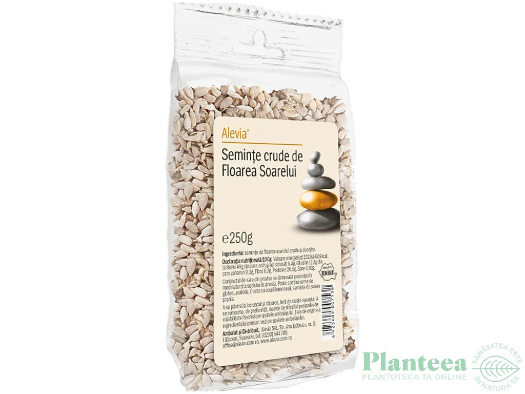 Seminte floarea soarelui miez 250g - ALEVIA