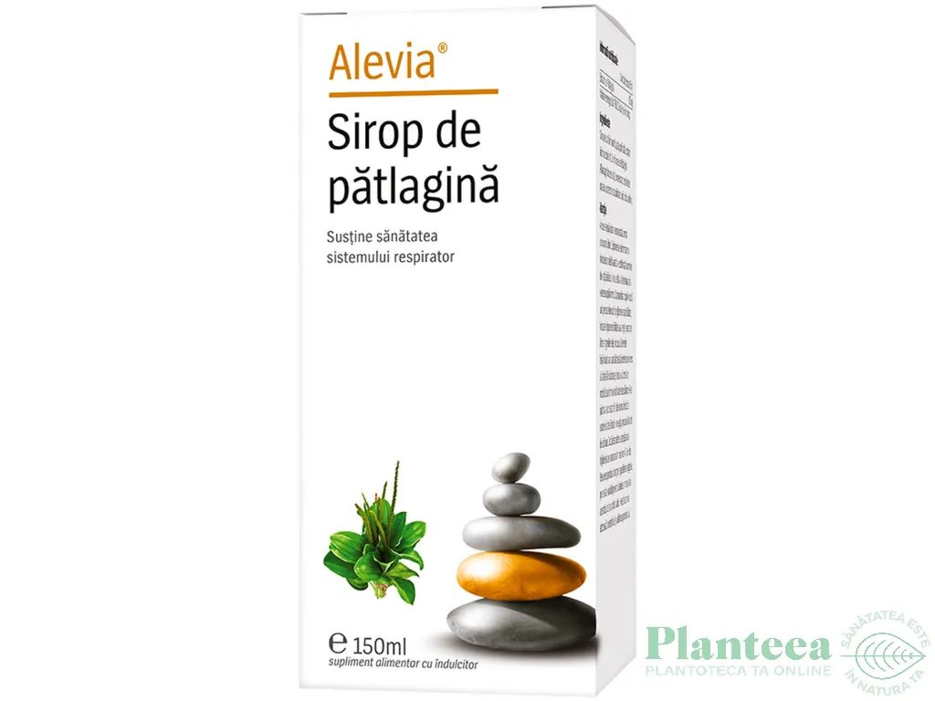 Sirop patlagina 150ml - ALEVIA