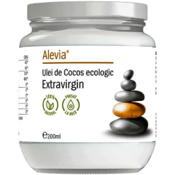Ulei cocos extravirgin ecologic 200ml - ALEVIA