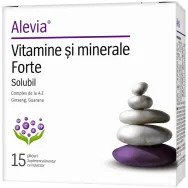 Vitamine minerale Forte solubile 15pl - ALEVIA