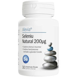 Seleniu natural 200µg 30cp - ALEVIA