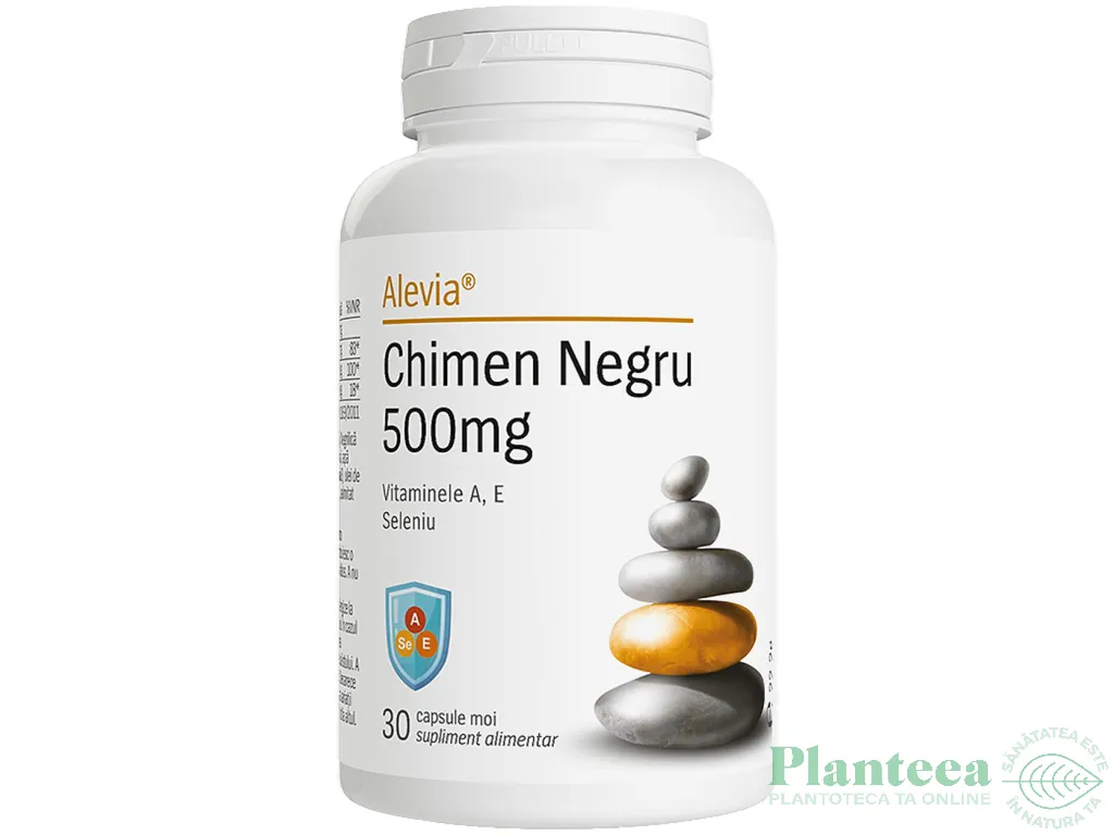 Chimen negru 500mg 30cps - ALEVIA