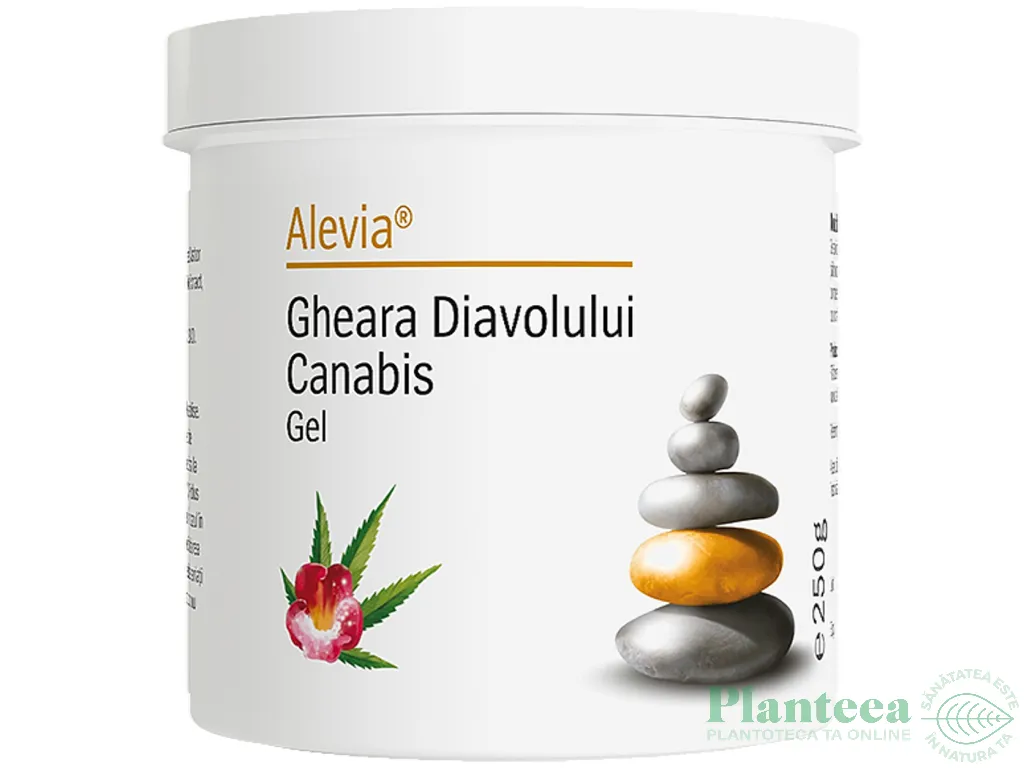 Gel gheara diavolului canabis 250ml - ALEVIA
