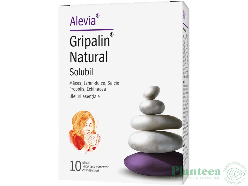 Gripalin natural solubil 10pl - ALEVIA
