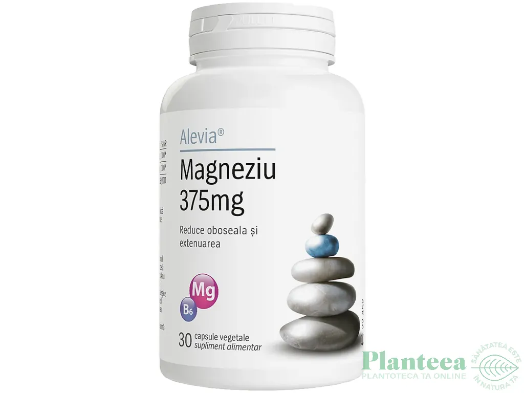 Magneziu 375mg B6 30cps - ALEVIA