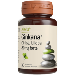 Ginkgo biloba 80mg Ginkana forte 1x30cp - ALEVIA