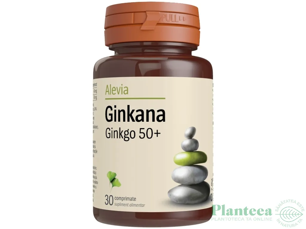 Ginkgo 50+ Ginkana 1x30cp - ALEVIA