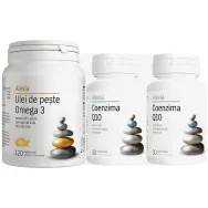 Kit Cardio Protect [Omega3 120cps + Q10 10mg 2x30cp] 3b - ALEVIA