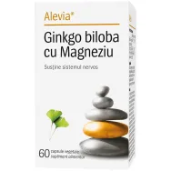 Ginkgo biloba magneziu 60cps - ALEVIA