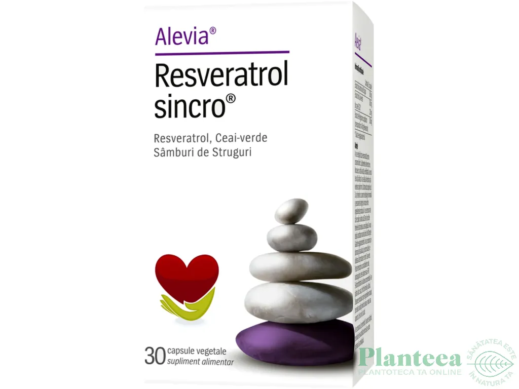 Resveratrol sincro 30cps - ALEVIA