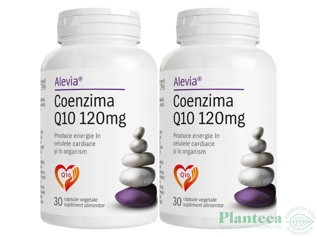 Pachet Coenzima Q10 120mg 2x30cp - ALEVIA