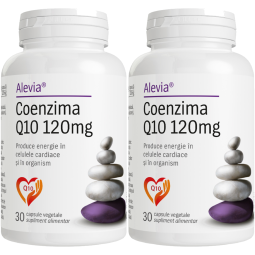 Pachet Coenzima Q10 120mg 2x30cp - ALEVIA