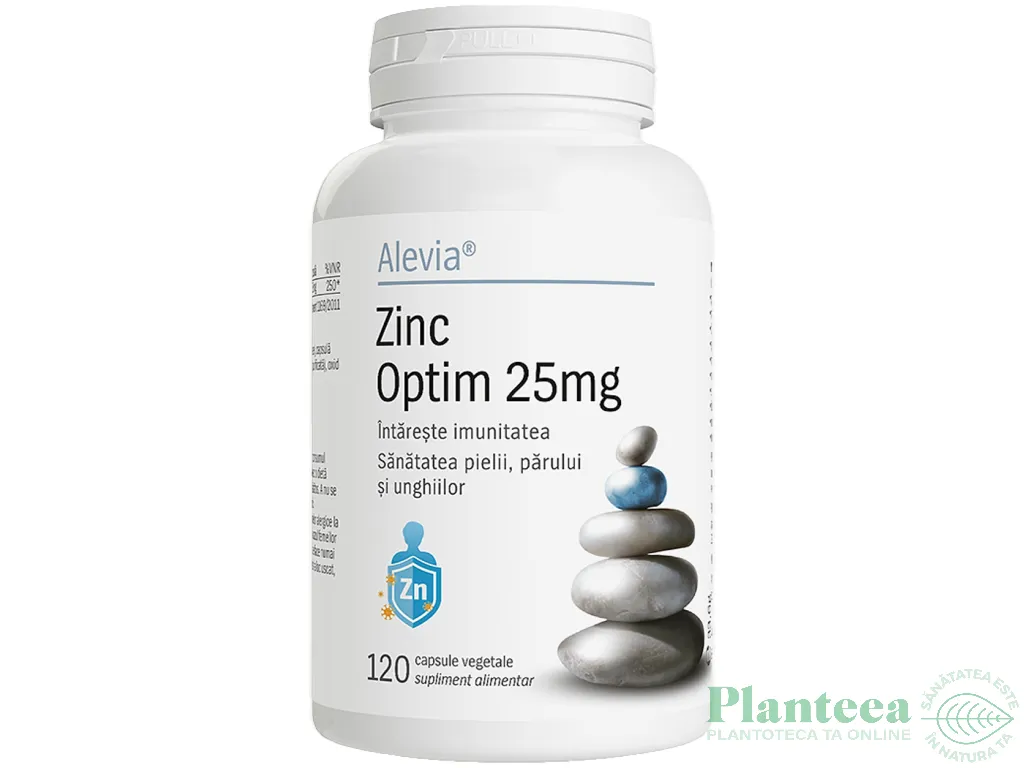 Zinc 25mg Optim 120cps - ALEVIA